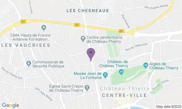 Localisation Mtre Lefevre Xavier