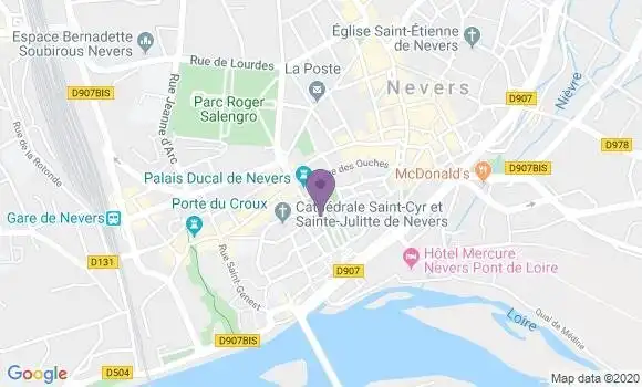Localisation Mtre Levoir Philippe
