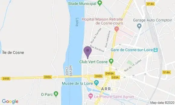 Localisation Mtre Magnier Morignat Elvelyne