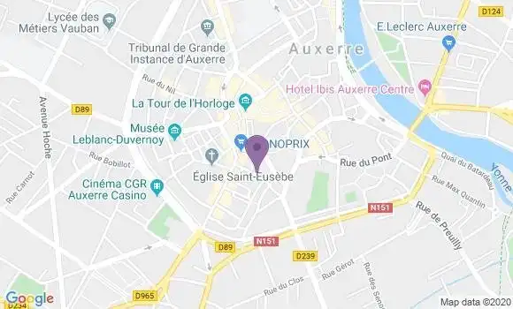 Localisation Mtre Persenot Evelyne