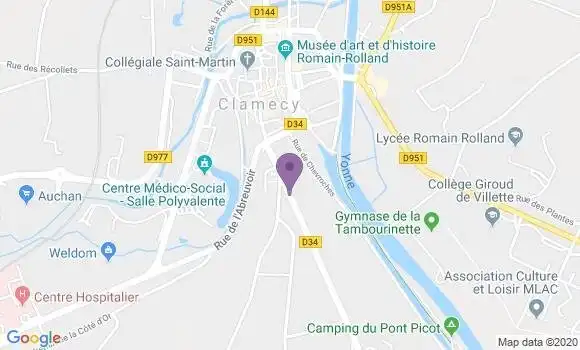 Localisation Mtre Noirot Sylvie
