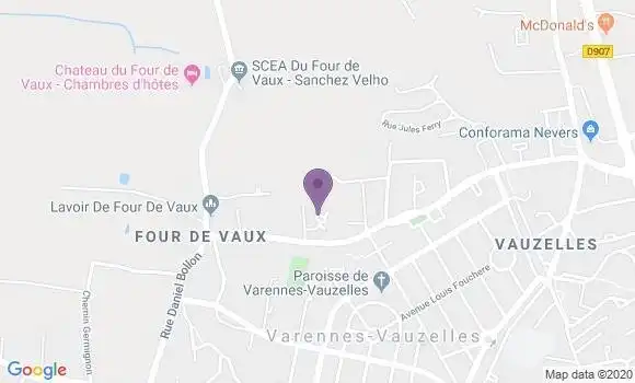 Localisation Mtre Potier Muriel