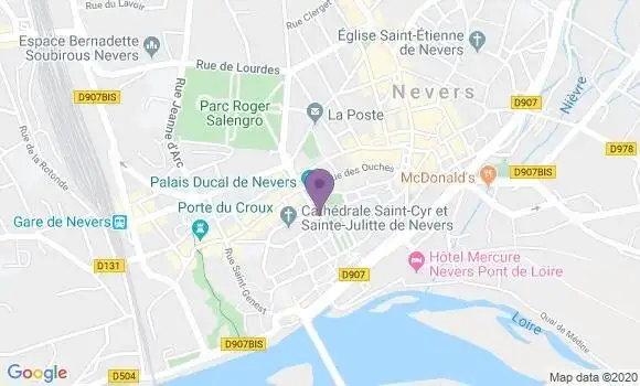 Localisation Mtre Senly Elodie