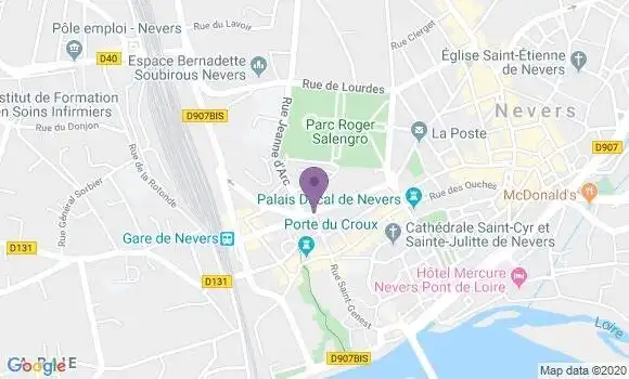 Localisation Mtre Thuriot Denis