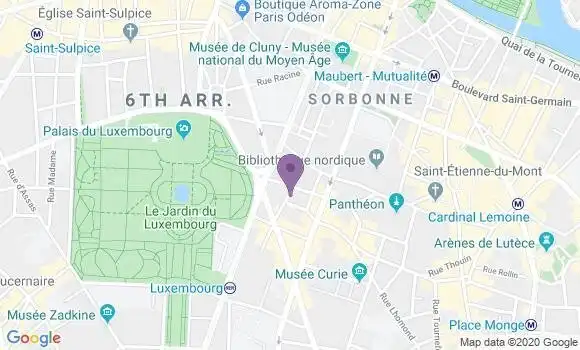 Localisation Mtre De Langle Henri