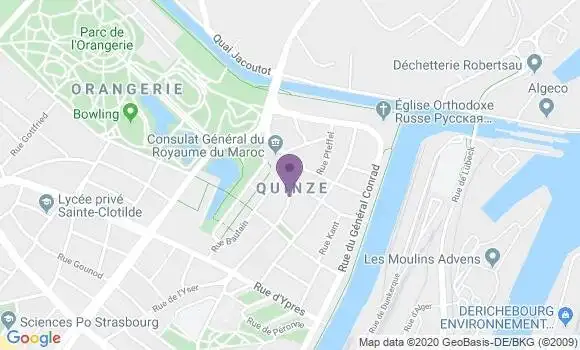Localisation Mtre Aubert Weiss Christiane