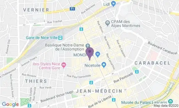 Localisation Mtre Alimoussa Noreddine
