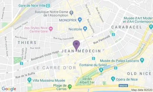 Localisation Mtre Alziari Laurence