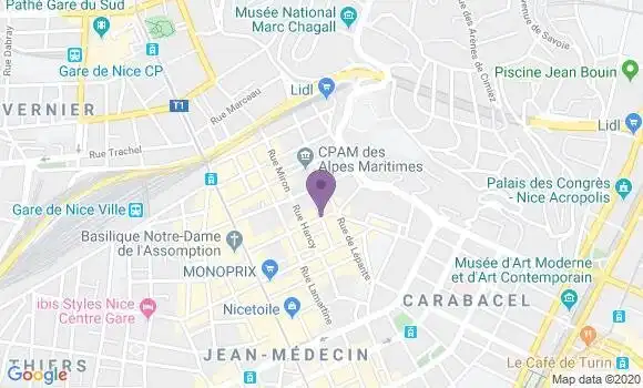 Localisation Mtre Amozig Bernard