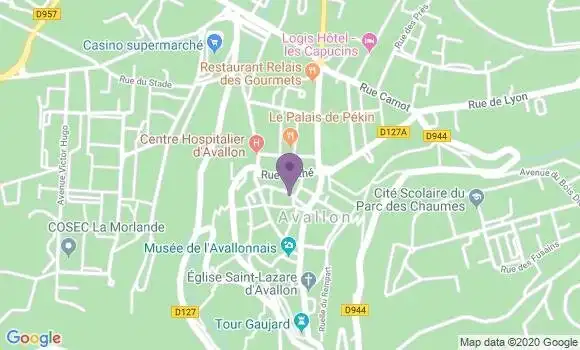 Localisation Mtre Radix Gérard