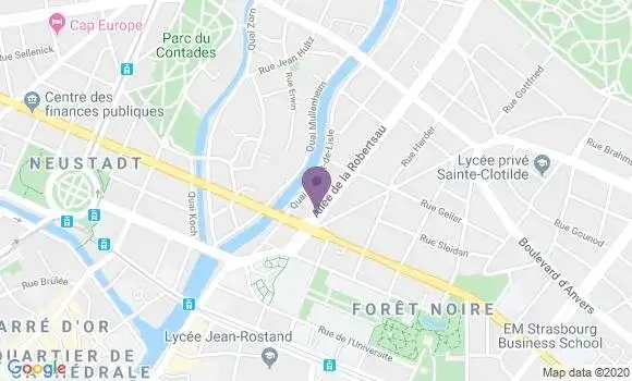 Localisation Mtre Baur Myriam