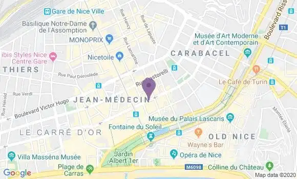 Localisation Mtre Antelmi Céline