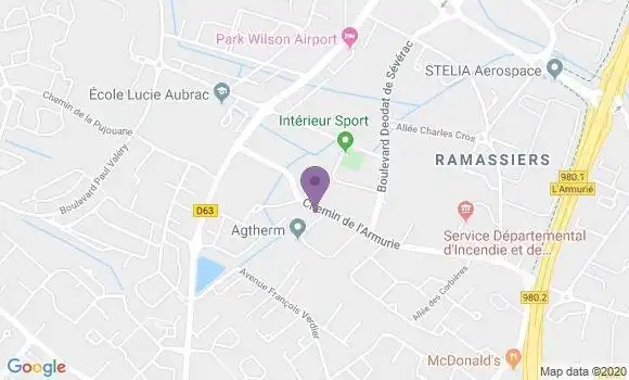 Localisation Mtre Echalier Benjamin
