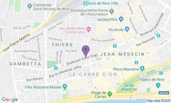Localisation Mtre Asso Bernard