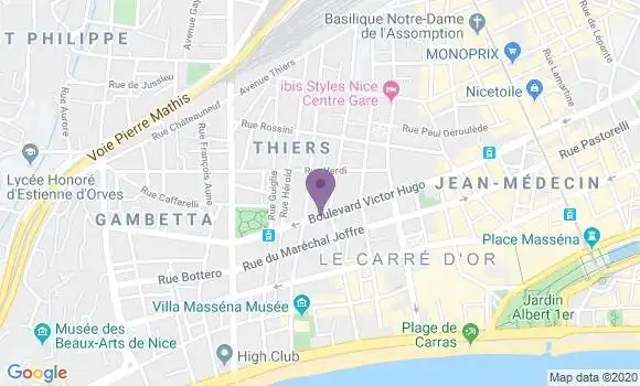 Localisation Mtre Bagarri Audrey