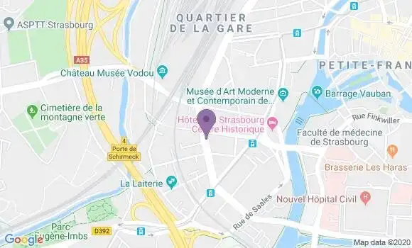 Localisation Mtre Brand Elisabeth