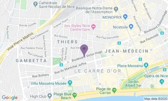 Localisation Mtre Berard Etienne