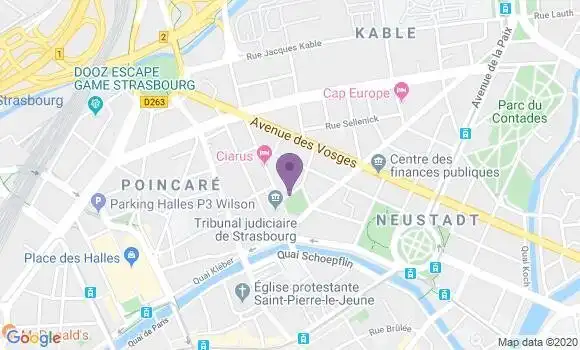 Localisation Mtre Chebbale Sandrine