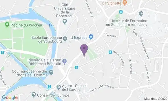 Localisation Mtre Clausmann Nicolas