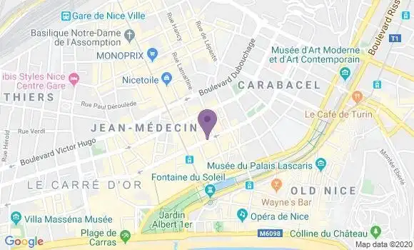 Localisation Mtre Bor Ciussi Estelle