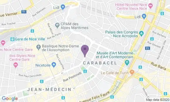 Localisation Mtre Borgnat Cyril