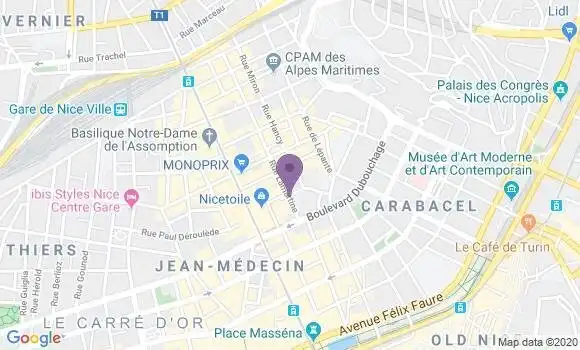 Localisation Mtre Boufflers Philippe