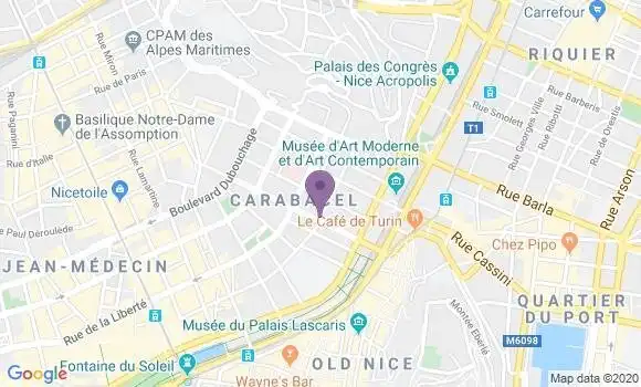 Localisation Mtre Bourdier Laurence
