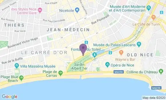 Localisation Mtre Boustani Bettina