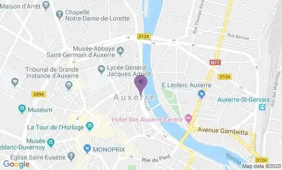 Localisation Mtre Walter Jean Yves