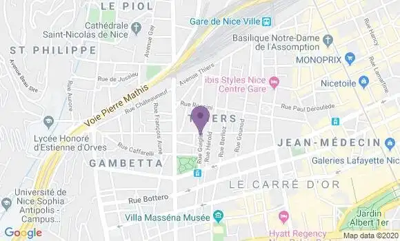Localisation Mtre Brandi Parhad Carmela