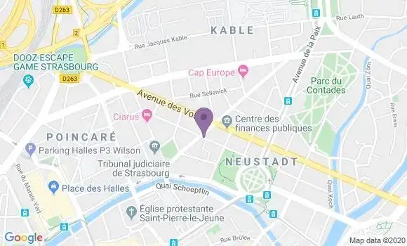 Localisation Mtre Derhy Nessim