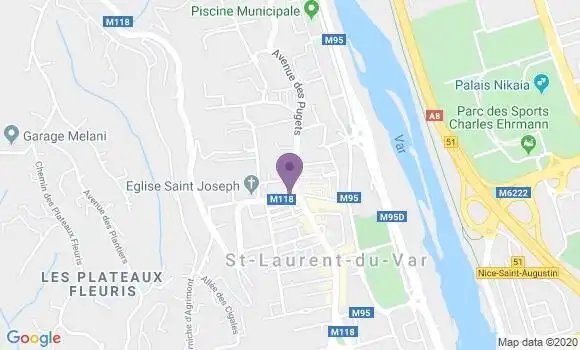 Localisation Mtre Bruna Laurette