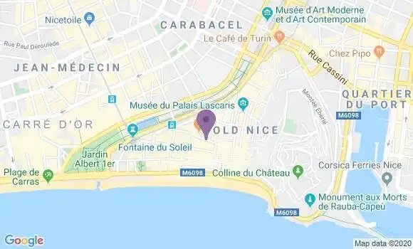 Localisation Mtre Buffon Spitz Carole