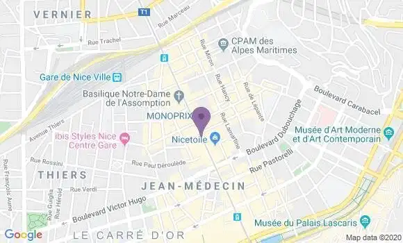 Localisation Mtre Cagi Nicolau Manuel
