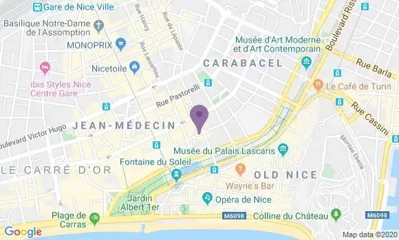 Localisation Mtre Camatte Brigitte