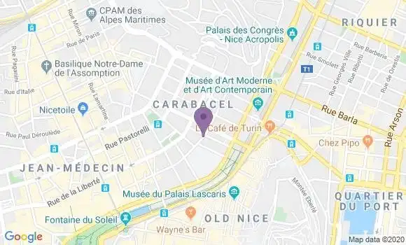 Localisation Mtre Candau Fédéri