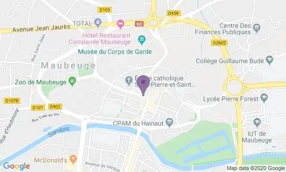 Localisation Mtre Boudard Christophe