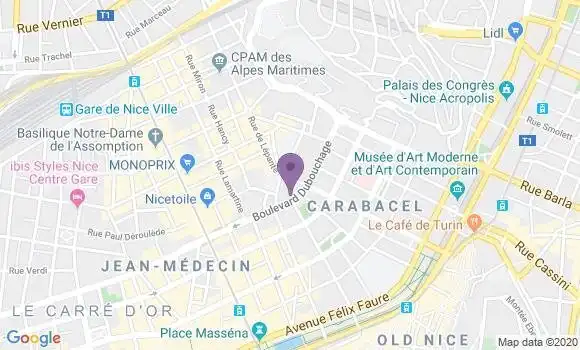 Localisation Mtre Carrez Frederic