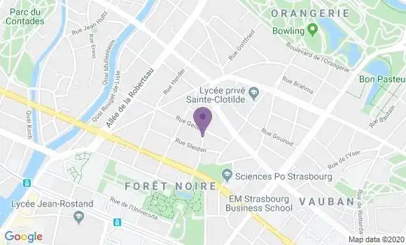 Localisation Mtre Ehret Patrick