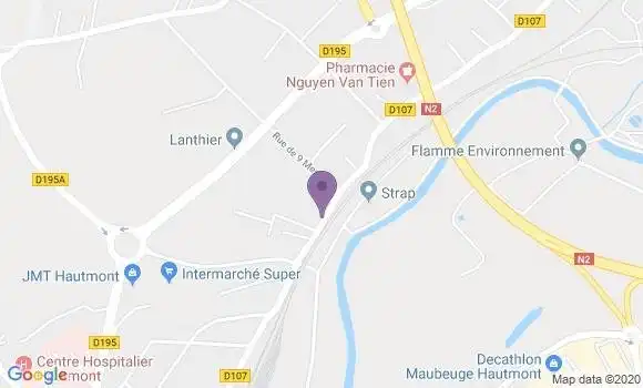 Localisation Mtre Cogniot Emile Paul