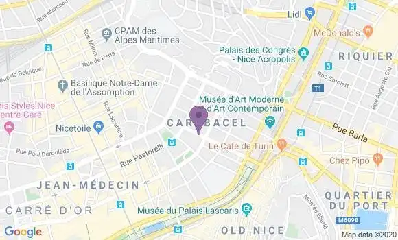 Localisation Mtre Charles Hugues
