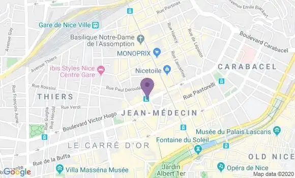 Localisation Mtre Charles Neveu Brigitte