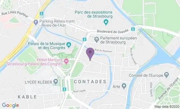 Localisation Mtre Faure Grégoire