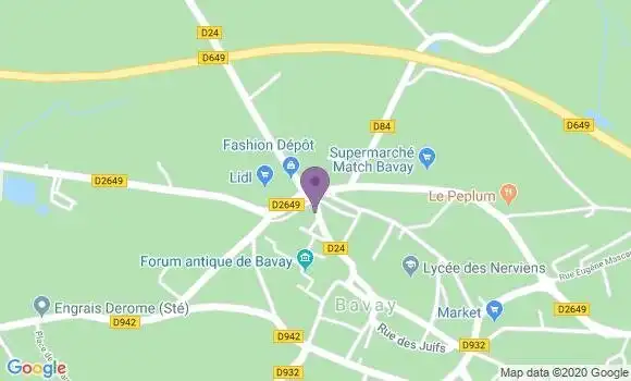 Localisation Mtre Colson Guillaume