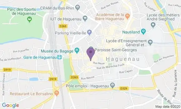 Localisation Mtre Fauth Anne