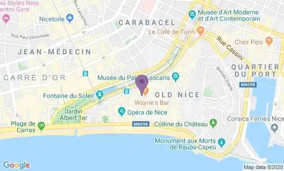 Localisation Mtre Ciccolini Joseph