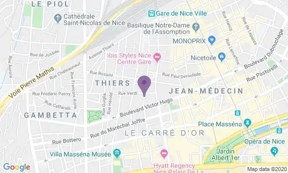 Localisation Mtre Courtignon Jean Pierre