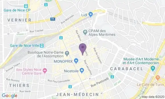 Localisation Mtre Croue Jérome