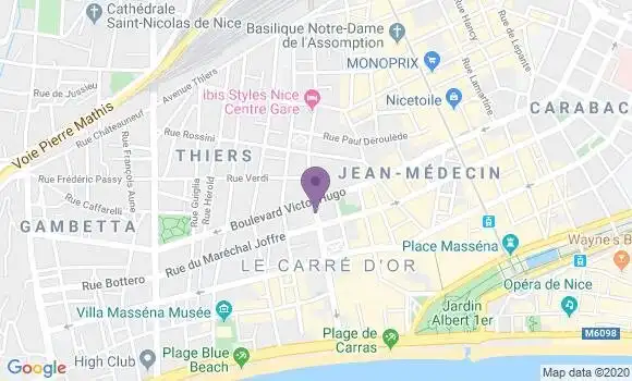Localisation Mtre D
