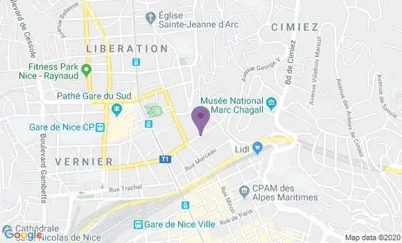 Localisation Mtre D
